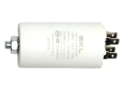 Конденсатор для циркуляционного насоса De Dietrich 16µF, 420-470V, G32-8/S, артикул 97951057