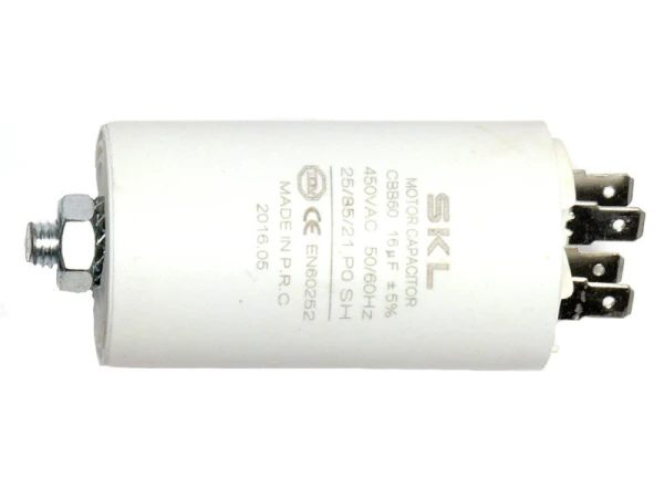 Конденсатор для циркуляционного насоса De Dietrich 16µF, 420-470V, G32-8/S, артикул 97951057