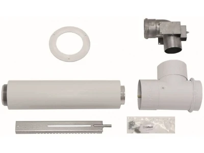 Комплект горизонтального коаксиального дымохода Vaillant D80/125 мм, артикул 303615