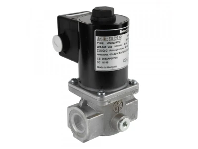 Газовый электромагнитный клапан Honeywell VE4020B1137 с регулировкой расхода