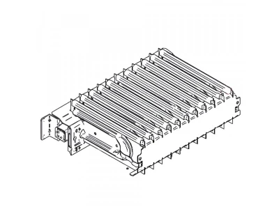Комплект газовой горелки Alphatherm 95000947, природный газ, 28 кВт, 13 рамп, Ø 1.30