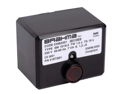 Блок управления горением Brahma SM191N.2 (24083301) для газовых горелок