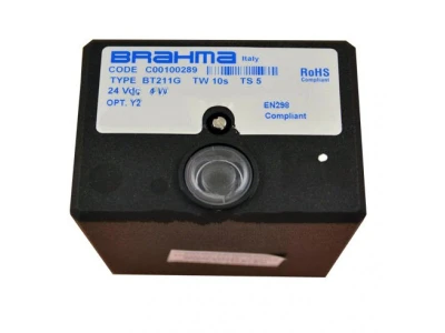 Блок управления горением Brahma BT211G (C00100289) для газовых и жидкотопливных горелок