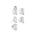 Газовый электромагнитный клапан Brahma E6G*SRP*1/2*GMO 5