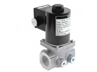 Газовый электромагнитный клапан Honeywell VE4025B1102, нормально-закрытый, 1\"