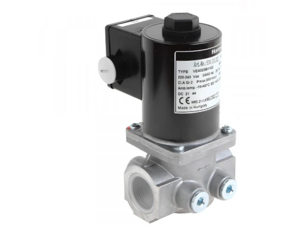 Газовый электромагнитный клапан Honeywell VE4025B1102, нормально-закрытый, 1\"