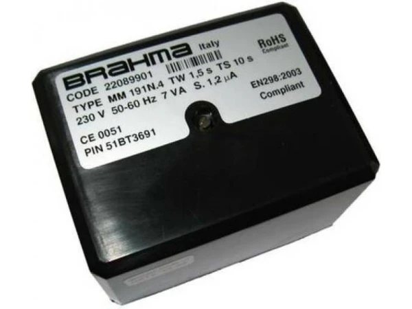 Блок управления горением Brahma MM191N.4 (22089901) для газовых горелок