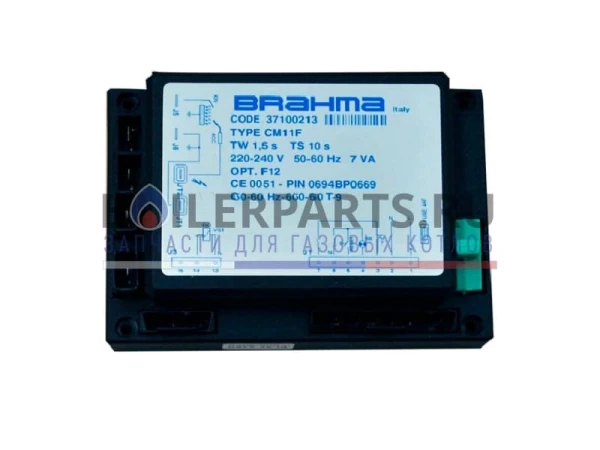 Блок управления горением Brahma CM11F (37100213) для газовых горелок