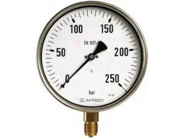 Манометр газовый Afriso, 0-250 мбар, 100 мм, 1/2", артикул 35984201