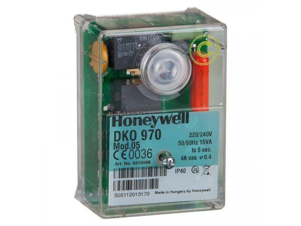 Автоматика управления горением Honeywell DKO970mod.05 для жидкотопливных котлов