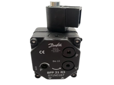 Насос топливный шестеренчатый Danfoss BFP-21R3 для котлов Kiturami STSO 25/30, Turbo 21/30, Turbo HiFin 25/30 (артикул S151100001)