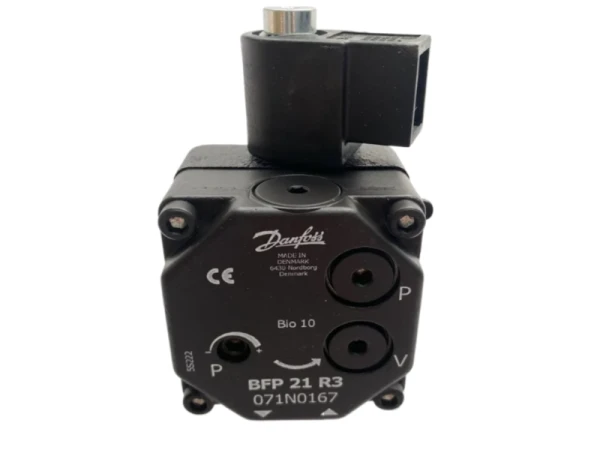 Насос топливный шестеренчатый Danfoss BFP-21R3 для котлов Kiturami STSO 25/30, Turbo 21/30, Turbo HiFin 25/30 (артикул S151100001)