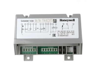 Блок управления Honeywell S4560M1036 для газовых горелок (230В, IP00)
