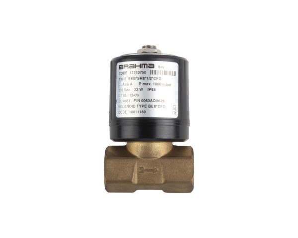 Газовый электромагнитный клапан Brahma E6G*SR8*1/2*CFD 13740750