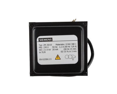 Трансформатор розжига Siemens ZM 20/10 00423681