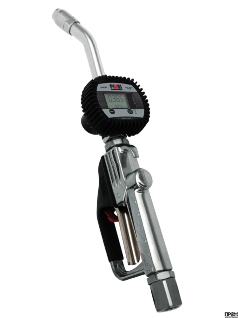 Пистолет с эл. счетчиком для масла Easy Next2 60 л/мин жесткий носик PIUSI