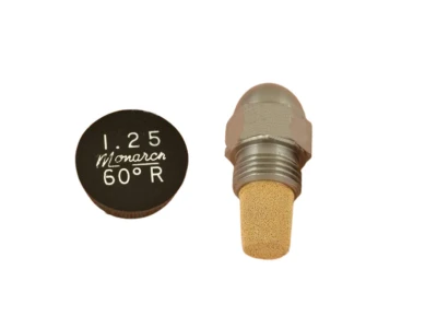 Форсунка для дизельных котлов Monarch 1.25GPH, 60°, R, артикул 1.25GPH,60R