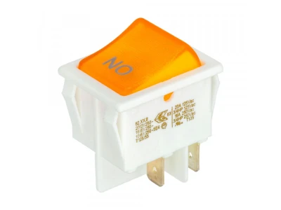 Выключатель сетевой Sime Sensors/Thermostats с бордовым индикатором предупреждения, артикул 6013502