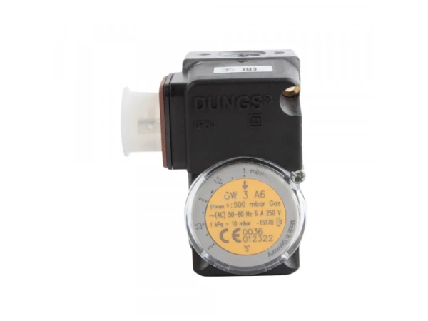 Реле давления газа Dungs GW 3 A6, диапазон 1-3 мбар, артикул 272343
