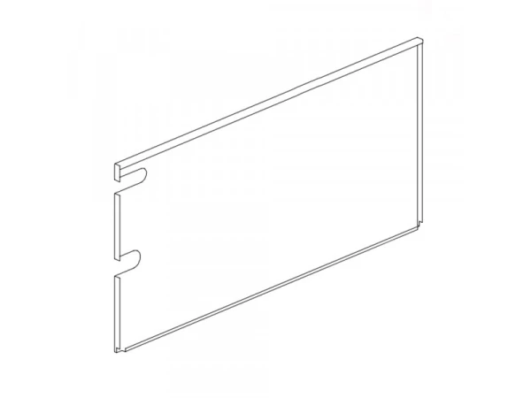 Задняя облицовочная панель для котлов Protherm, 8 секций (артикул: 0020035329)