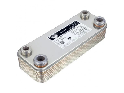 Пластинчатый теплообменник ГВС Zilmet 17B2071202 для котлов Termet MiniMax Plus GCO-DP-13-10