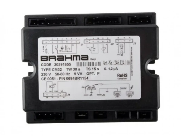 Блок управления горением Brahma CM32 (артикул 30280055)