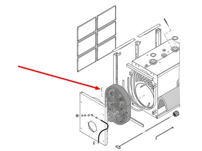 Болт B 12 h11x120 для котлов Viessmann, артикул 7815148