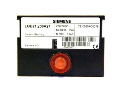 Блок управления горением Siemens LGB21.230A27 для газовых и жидкотопливных горелок