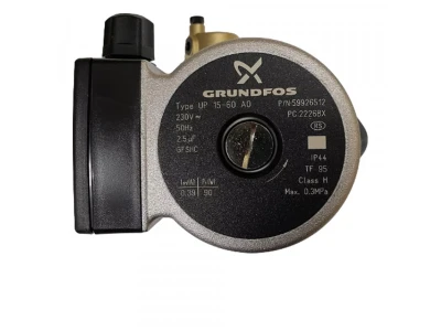 Насос циркуляционный Grundfos UP 15-60 AO, артикул 722275800, для котлов Baxi