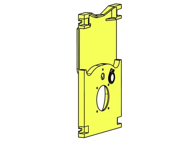 Чугунная дверца котла Protherm 0020044994, артикул 0020044994