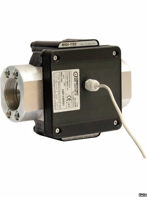 Импульсный шестеренчатый счетчик MGI-250 F1 1/2" 325100200 Gespasa