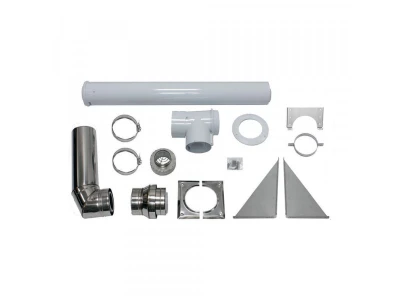 Комплект коаксиального дымохода Vaillant 80/125 мм PP (0020042748)