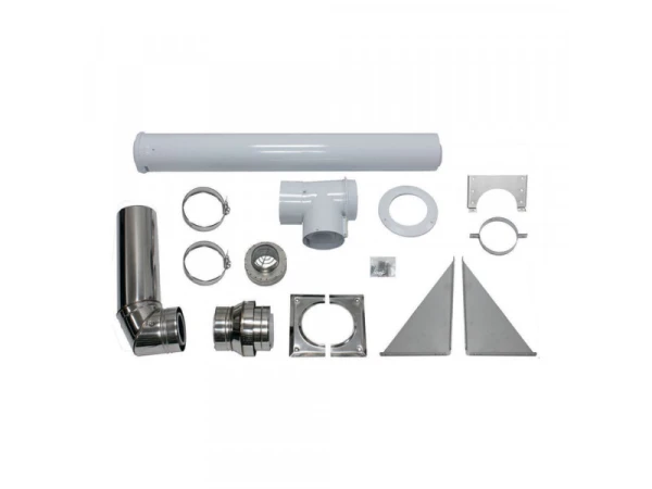Комплект коаксиального дымохода Vaillant 80/125 мм PP (0020042748)