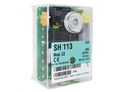 Автоматика управления горением Honeywell SH113 для одноступенчатых наддувных горелок