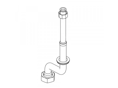 Патрубок для котлов Bosch/Buderus/Junkers ZSC 24-3MFA/ZWC 24-3MFA, артикул 87160110020