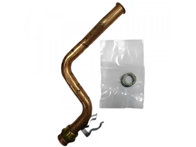 Труба первичного теплообменника Vaillant 0020041931, левая, 24 кВт, для котлов Turbo