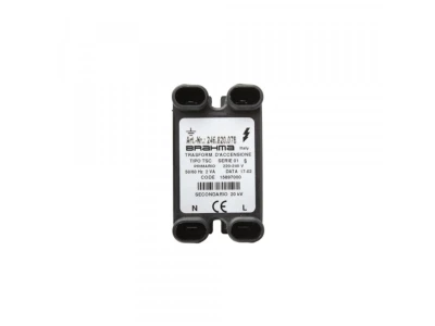 Трансформатор розжига Brahma TSC 15897000, 20 кВ, 220 В, 2 ВА, IP20, для газовых и жидкотопливных горелок