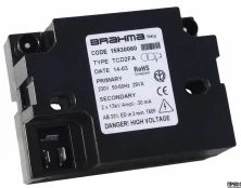 Трансформатор розжига Brahma TCD2FA 15930060