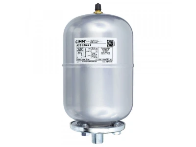 Расширительный бак Cimm 2 л, 1/2", вертикальный, для котлов Immergas, артикул 1.015263
