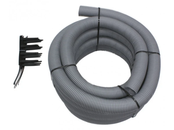 Комплект гибкого коаксиального дымохода Vaillant Dn 80 PP, 15 м, арт. 303514