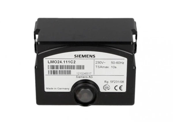 Автомат горения Siemens LMO24.111C2 для жидкотопливных горелок, 220-240В, IP40