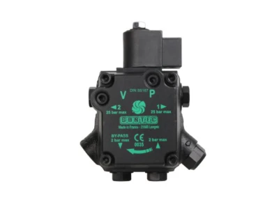 Насос для дизельной горелки Suntec AU V 47 L 9877 6P 0700, 220-240В, IP54, 1-ступ., с электромагнитным клапаном