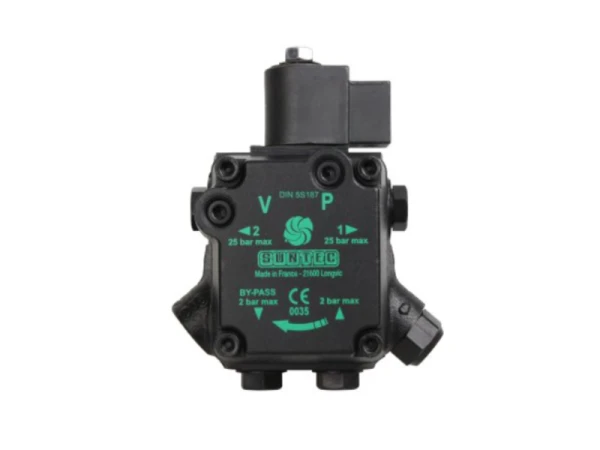 Насос для дизельной горелки Suntec AU V 47 L 9877 6P 0700, 220-240В, IP54, 1-ступ., с электромагнитным клапаном
