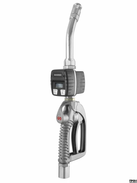 Пистолет для раздачи масла с цифровым счетчиком 365655 SAMOA 3/4" 30°