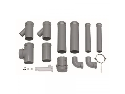 Комплект коаксиального дымохода Vaillant 0020042761 для каскадных систем (2 аппарата, D=130 мм)