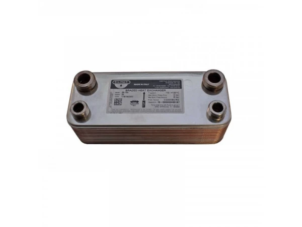 Теплообменник ГВС Zilmet 17B1902002, 20 пластин, для котлов Hermann Thesi