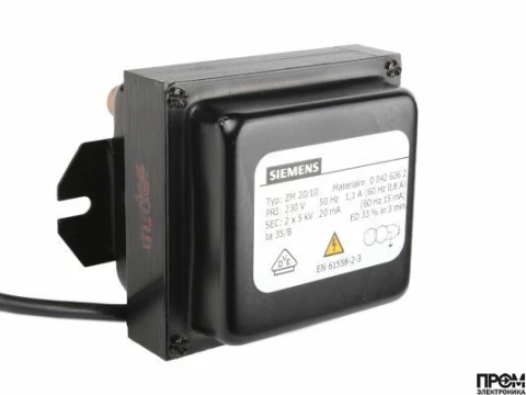 Трансформатор розжига Siemens ZM 20/10 00426262