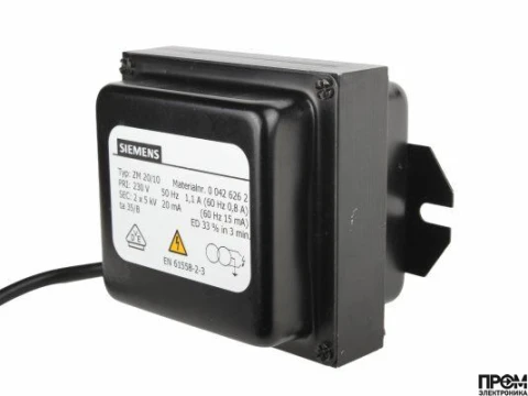Трансформатор розжига Siemens ZM 20/10 00426262