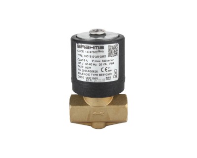Газовый электромагнитный клапан Brahma E6G*S10*3/8*GMO 13747002