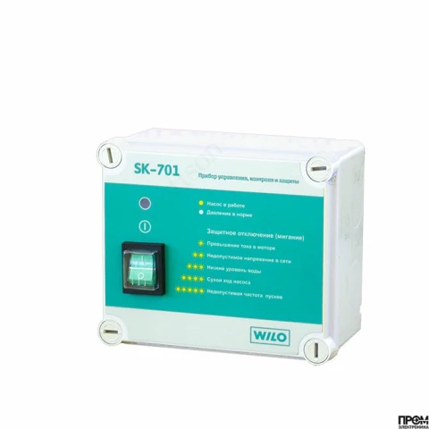 Шкаф управления WILO SK-701 0,75 для 1 скважинного насоса TWI/TWU 2895042